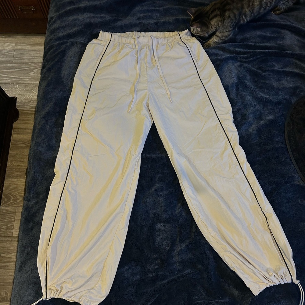 Gilly Hicks Beige Track Pants